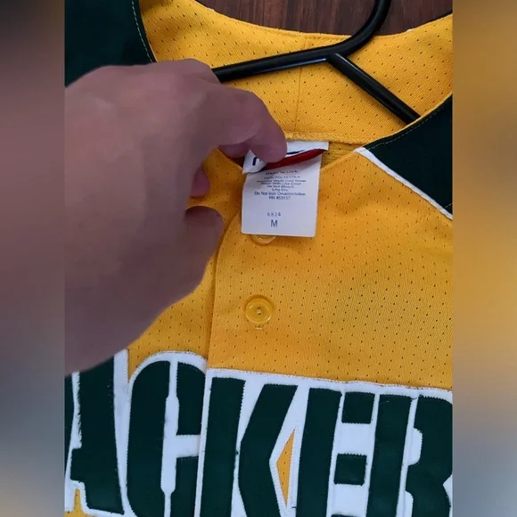 Men’s Vintage Majestic Rare Packers Jersey Size M